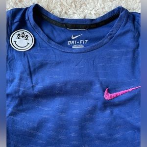 Nike, Dri-fit, with patch work and custom embroidery.